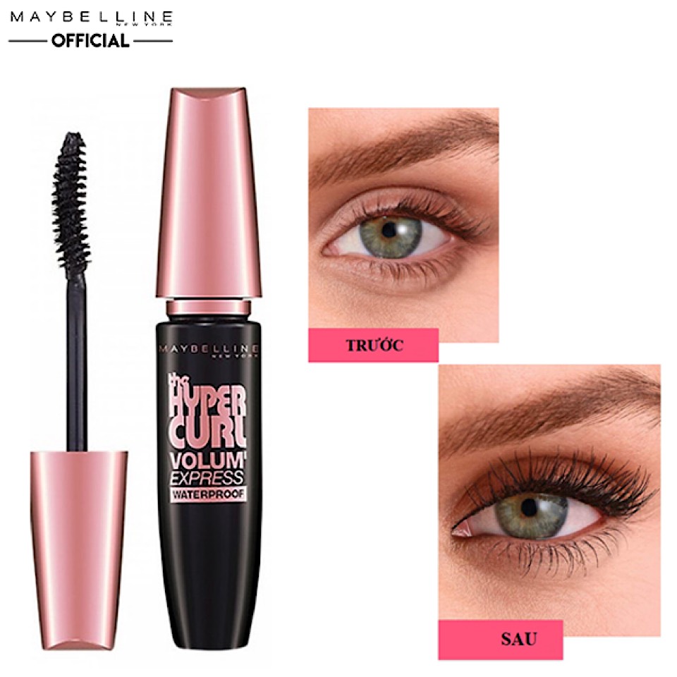 MASCARA MAYBELLINE NEW YORK HYPER CURL WATERPROOF 9.2ML